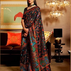 kashmiri saree for party wear