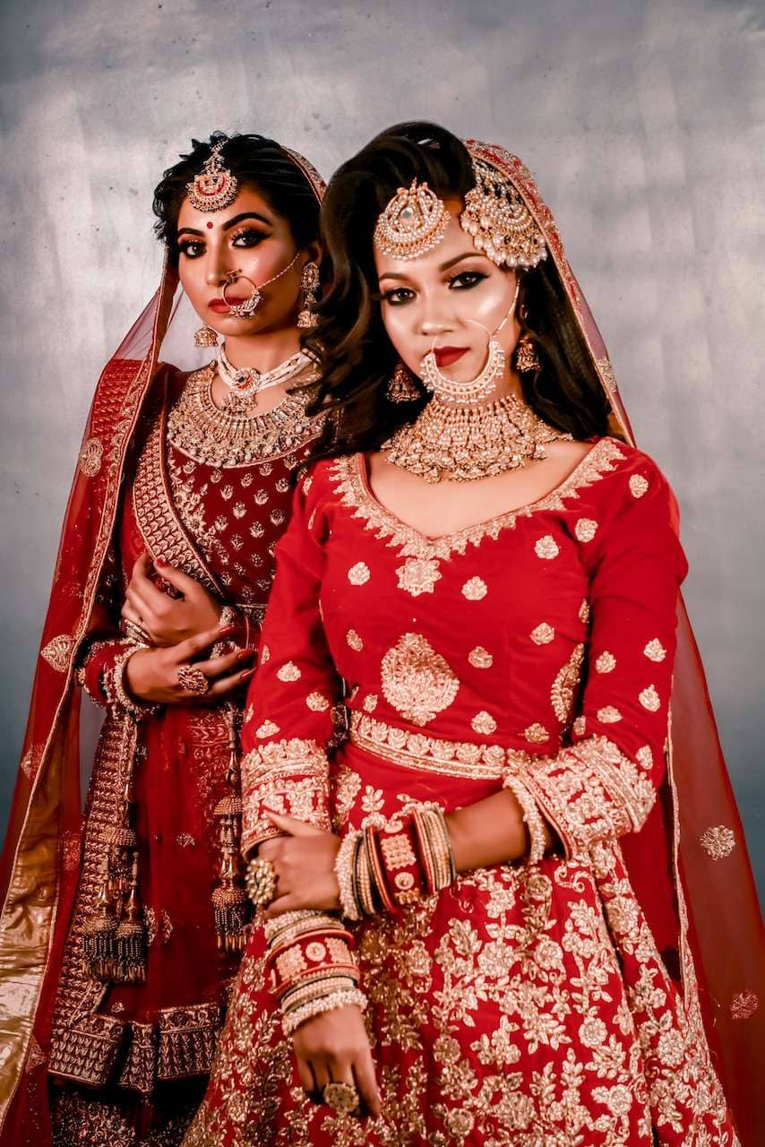 Pink Indian Punjabi Pakistani Bridal Lehenga Set In Velvet SRFZ129553 –  ShreeFashionWear