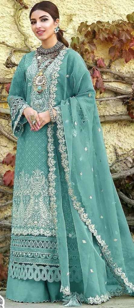 Designer Georgette Suit with Embroidery