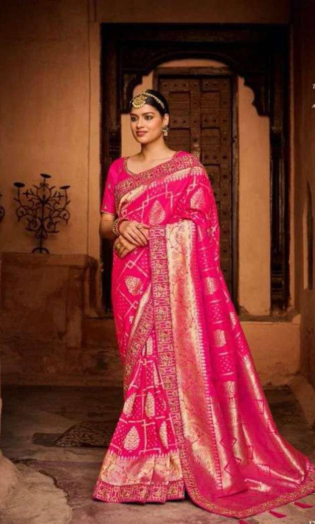 Banarasi Silk Saree Wedding Exquisite